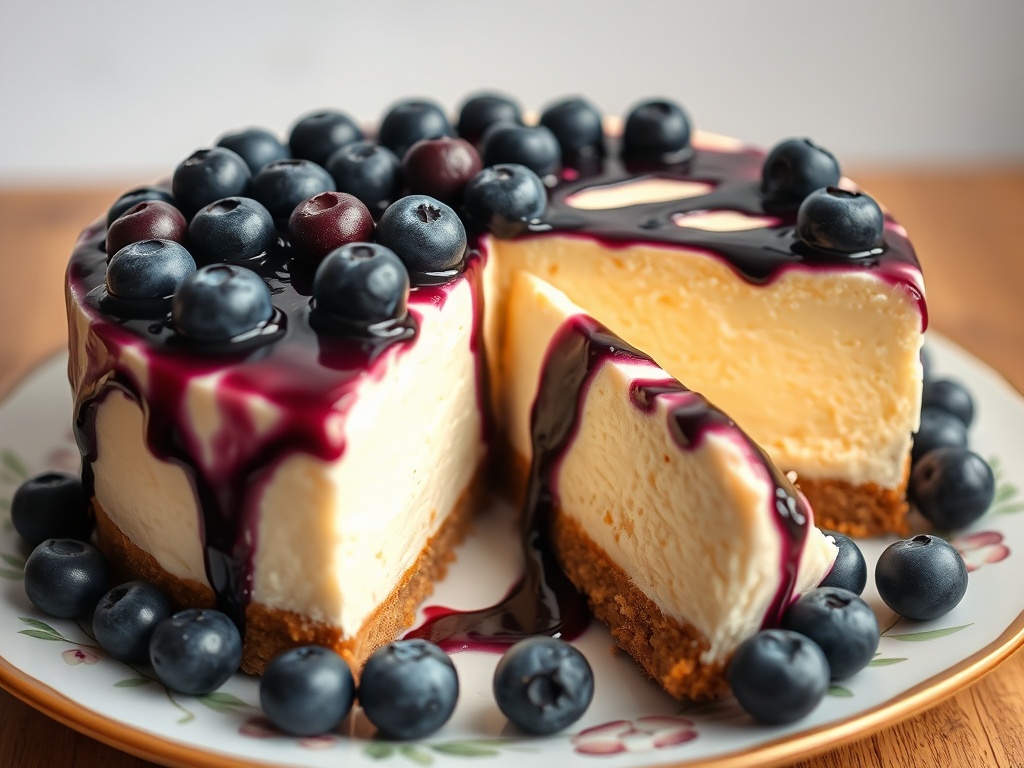 Cheesecake Blueberry